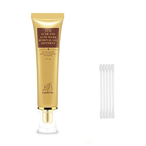Hometom Scar Removal Gel Skin Repair Cream Acne Spot Treatment Reduces The Old & New Scars (Yellow) - Thumbnail 7