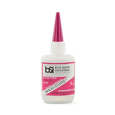 Bob Smith Industries BSI-135H Maxi-Cure Extra Thick Super Glue, 1 oz