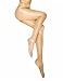 Women Sheer Crotchless Pantyhose Ultra Shiny High Waist Open Crotch Tights Silky Stockings 1pcs Nude
