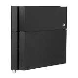 HumanCentric PS4 Mount (Black) | Mount on The Wall or on The Back of The TV | Patent Pending