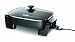 De'Longhi BG45 Electric Skillet with Glass Lid, 16" x 12", Black