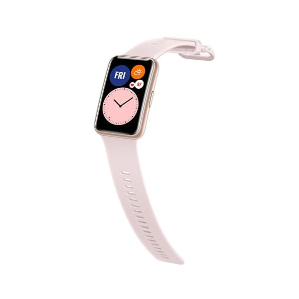 HUAWEI WATCH FIT Smartwatch, 1.64” Vivid AMOLED Display, 10 Days Battery Life, Built-in GPS, 5ATM, Heart Rate Monitoring…