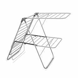 Brookstone [2 Tier [Double Spaced] Foldable Clothes