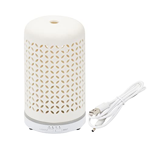 LLAZEZZZ Ceramic Essential Oil Diffuser 100ML