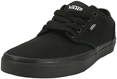 Vans Atwood Canvas Black/Black Unisex Sneakers Men/Women Shoes (7.5 Men/9.0 Women)