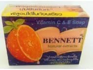 3 Pack Vitamin C & E Soap Bennett Natural Extracts Smooth Skin Within 2 Weeks ( By Abobon )Best Sellers