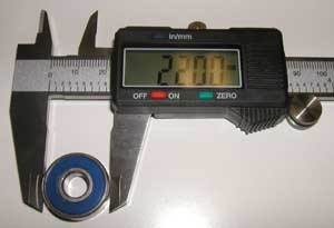 VXB Brand, Ball & Roller Bearing Electronic LCD Digital Vernier Caliper Measuring Tool