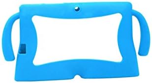Tabsuit Light Blue Silicone Rubber Gel Case Cover Soft Skin for 7'' Android Tablet inclu. Dragon Touch 7" Y88, A13 Q88, Matricom G-Tab Nero CX2, ProntoTec 7 Inch Y88, ProntoTec Axius Series 7" , Tagital 7" A23, NORIA T2 7", Zeepad, Chromo, Alldaymall, NeuTab N7 7'', Noria JR 7"
