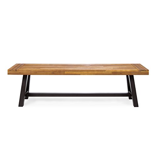 Christopher Knight Home Della Acacia Wood Dining Table and