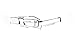 Eyekepper 5-Pack Straight Thin Stamped Metal Frame Half-Eye Style Reading Glasses Readers +2.5