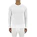 adidas Men's Baselayer Climacool UPF Long-Sleeve Crew Top, White, X-Large