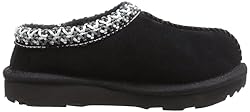 UGG Tasman II Slipper, Black, 3 US Unisex Little Kid