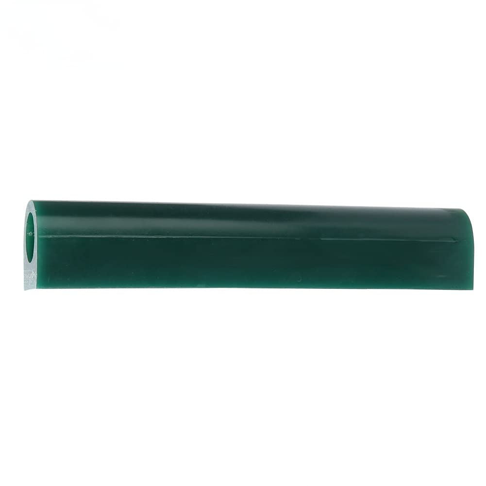 Green Carving Wax Tube, Ring Mold Jewelry Making Carved Sculpture Carving for Making Rings Mold Round Wax Tube With Centred Hole/Hard Wax/Solid Carving Wax Tube blank Large Flat Side Tube (T200)