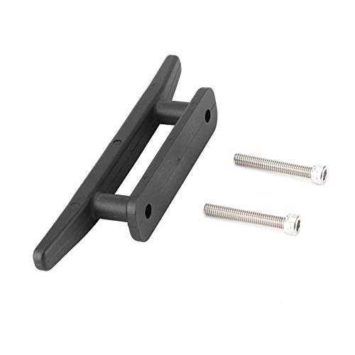 Huairdum Boat Dock Cleats, 1pc Nylon Kayak Boat Canoe Deck Cleat 2-Hole Open Anchor Base with Screws Accessory Kayaking Accessories Nylon Fixed Rope Stand with Two Screws