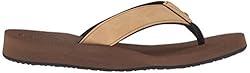 Cobian Men's Floater Flip Flop, Tan, 12 M US