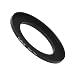 Fotodiox Metal Step Up Ring, Anodized Black Metal 55mm-77mm, 55-77 mm primary