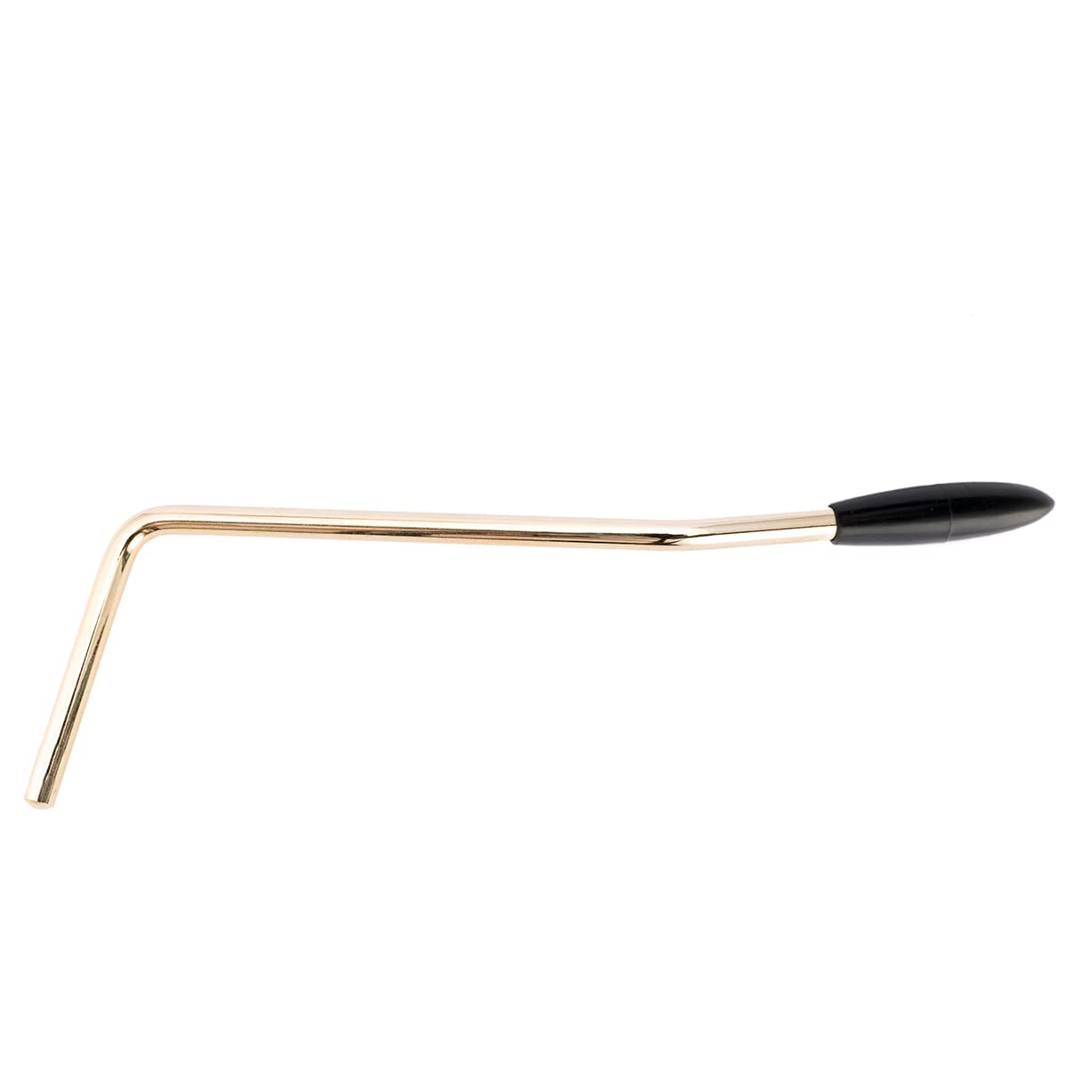 Wilkinson 5mm Push-in Tremolo Arm Whammy Bar Vibrato Arm for Korea Wilkinson WVC/WV2/WV6 Tremolo Bridge, Gold with Black Tip