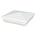 Outdoor Essentials White New England Fence Post Cap, 5 in. x 5 in.
