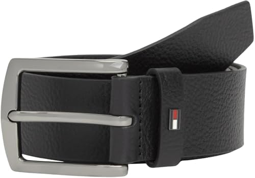 Herren Gürtel Denton Pebble 4,0 cm Dornschließe, Schwarz (Black), 85 cm