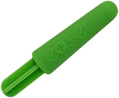 Safe Ear Cleaner,Soft Mini Medical Silicone Spiral Earwax Removal Tool for Kids and Adults (Green)