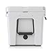 RTIC 45QT Ultra-Tough Cooler Hard Insulated Portable Ice Chest Box for Beach, Drink, Beverage, Camping, Picnic, Fishing, Boat, Barbecue, White