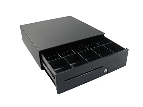 APG Cash Drawers T320-BL1616-M3 Heavy Duty Cash Drawer S100, Multipro 24V, 16" x 16" Size, Black
