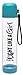 Fight Like a Girl Slimkim Water Sports Bottle 25 Oz (Teal)