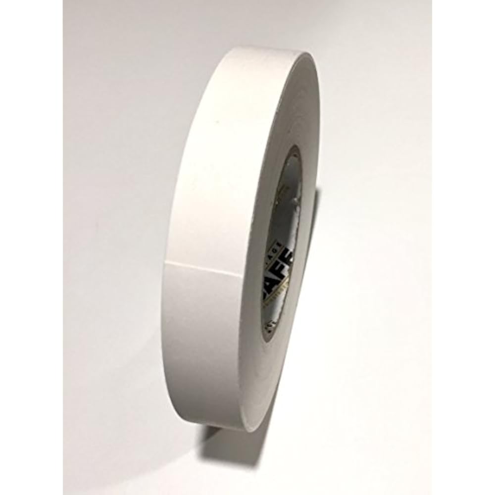 T.R.U. Gaffer's Stage Tape – White – 1 Inch X 60 Yards – CGT-80-01000-1-060-WH