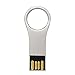 RAOYI 32GB Metal Key Shape USB Flash Drive, USB 2.0 Memory Stick Thumb Drives Jump Drive-Silver