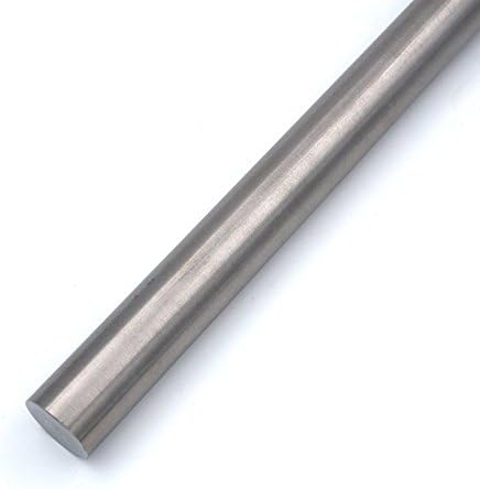 50mm Titanium Grade 5 Round Bar ( 1.968" Diameter X 10" Length ) Ti 6al-4v Rod Stock 1pc