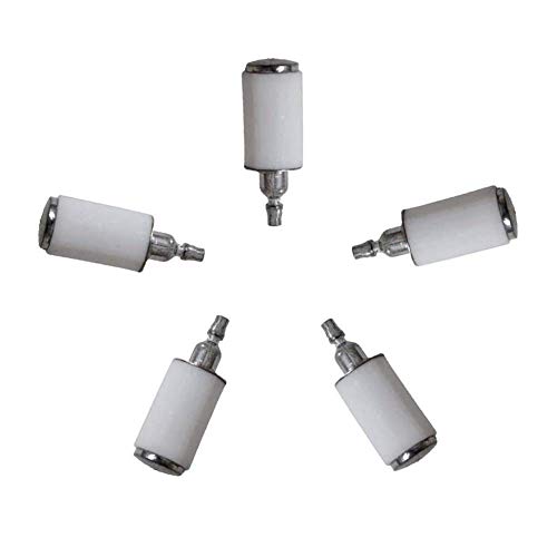 Podoy 530095646 Fuel Filter For Poulan Chainsaw 2050 2150 2375 Weedeater Craftsman Trimmer Chainsaw Blower # 530095646 (Pack Of 5)