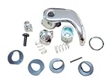 Vent Window Handle w/ Chrome Knob - LH - 73-87 Chevy GMC Truck; 73-91 Blazer Jimmy Suburban