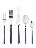 MEPRA, FANTASIA FLATWARE SET 5 PIECE SET, COBALT