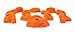 Atomik Climbing 12 Medium Dripstone Jugs Bolt-On in Orange