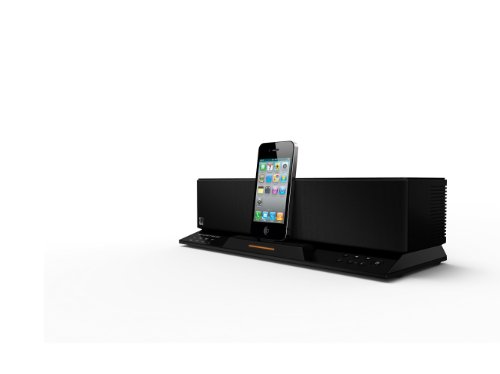 SoundFreaq SFQ-02 Sound Step Bluetooth Speaker System w/Dock for 30-pin Apple iPad/iPod/iPhone + 3.5mm Aux Jack and USB Charging Port - Black