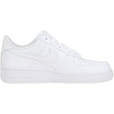 Nike Men's Air Force 1 '07 Basketball Shoe, White/White, 10 US