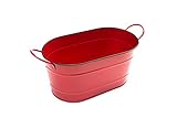 Nantucket Seafood Red Serving Tub Ice Bucket, 5.25