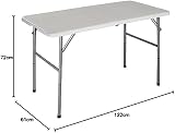 Home Vida 4ft Folding Table Heavy Duty Outdoor Indoor Buffet Trestle view 3