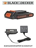 BLACK+DECKER LBXR20 Battery & Charges Set 20-Volt MAX Lithium-Ion Cordless Tool (Bulk Packaging