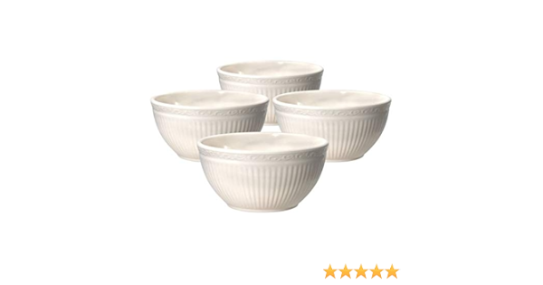 Amazon Com Mikasa Italian Countryside Melamine Outdoor Cereal Bowl 25 Ounce Set Of 4 Cereal Bowls