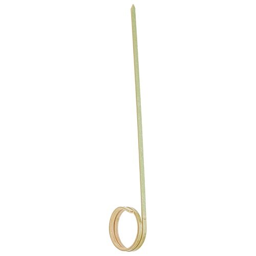 Utopia JMP978 Curly Bamboo Skewer, 4.75", 12 cm
