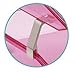 Acrimet Facility 2 Tier Letter Tray, Side Load, Letter Size/A4, Desktop File Organizer, Plastic (Clear Pink Color)