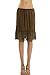 Meoldy Shop Lev Women's Double Laced Half Slip/Skirt Extender