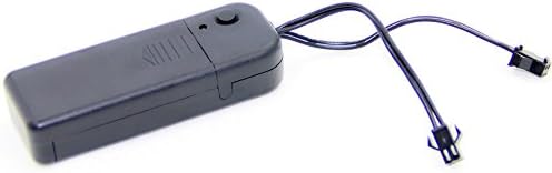 3v portable controller, inverter for el wire, el tape and el panel (3v AA with two connectors)