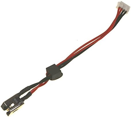 New Ac Dc-in Power Jack w/Cable Harness Connector Socket for Toshiba Satellite C55-A5137 C55-A5140 C55D-A5163 C55D-A5304 C55D-A5340