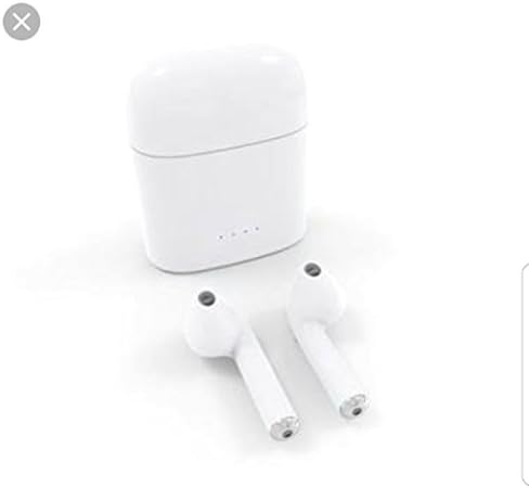 Nuomis Portable Wireless Earbuds Bluetooth Earphones Twins Earbuds Stereo Music Headset for iPhone X 8 8plus 7 7plus 6S Samsung Galaxy S7 S8 IOS Android Phones I7S TWS (white)