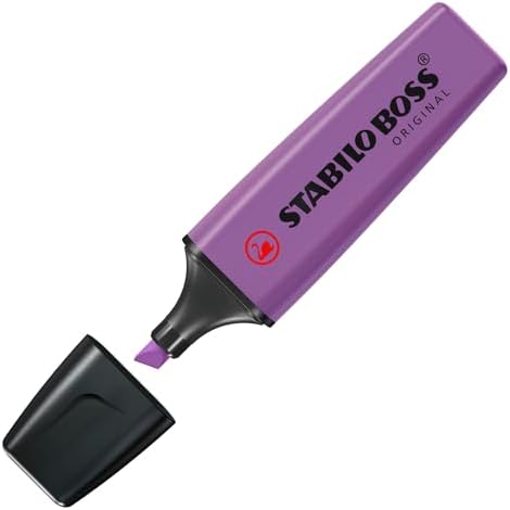 Marcador fluorescente stabilo boss 70 blister de 15 unidades cores sortidas