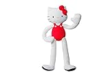Stretchkins Hello Kitty Life-size Plush Toy That You Can Play, Dance, Exercise and Have Fun With - Red