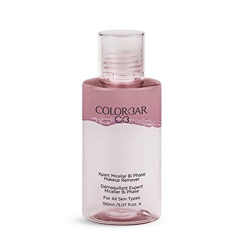 Colorbar Cosmetics Xpert Micellar Bi Phase Makeup Remover, 150 ml