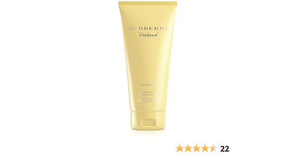 burberry weekend lotion